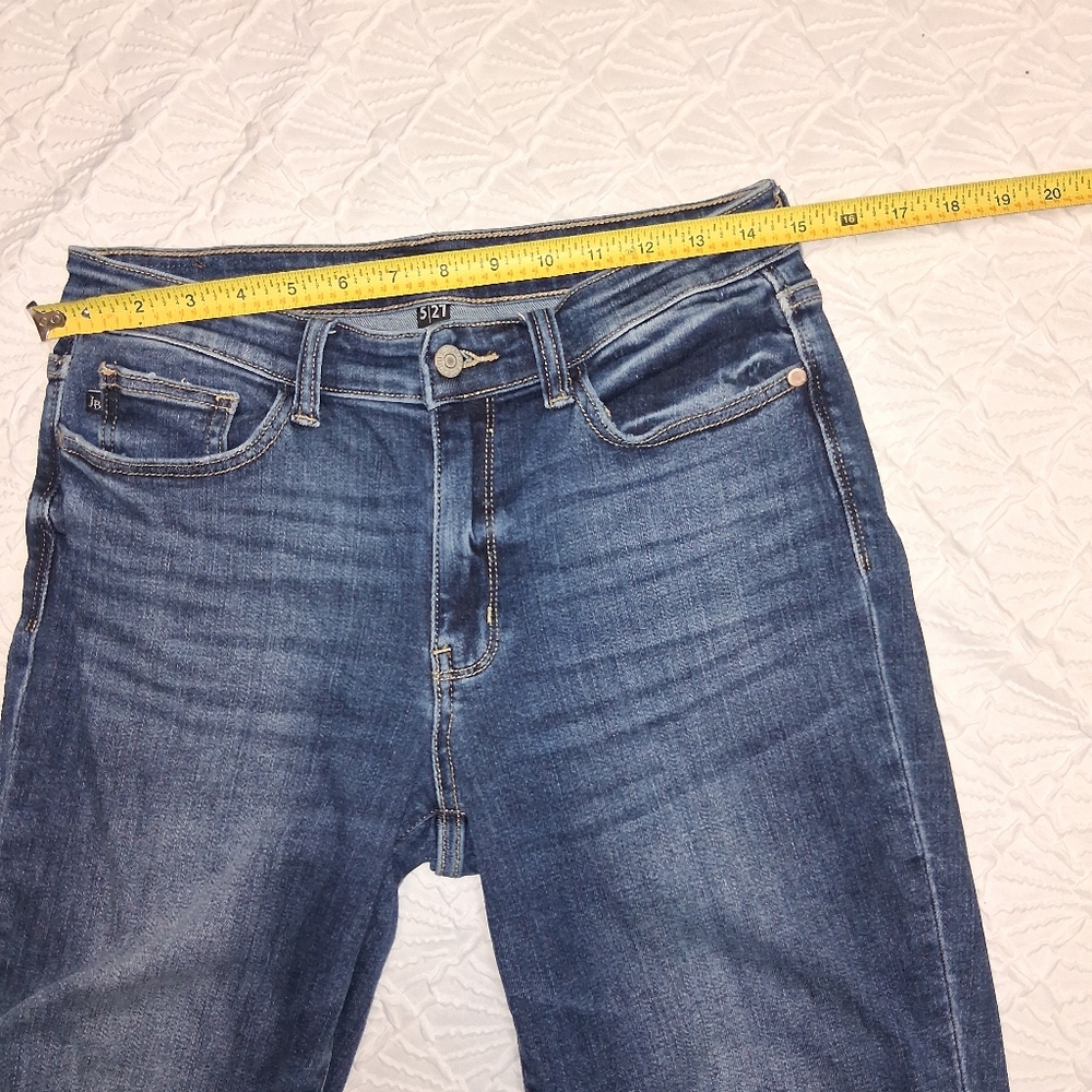 Judy Blue Los Angeles Size 5/27  Dark Wash Skinny Jeans - Picture 13 of 16